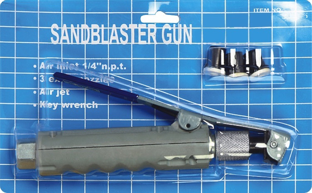 بندقية انفجار الرمال